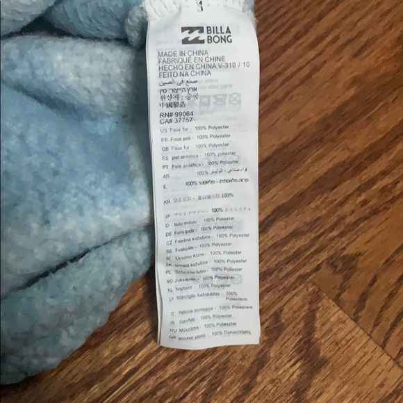 Fuzzy quarter zip sweatshirt - Picture 4 of 5